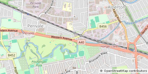 Map of Greenford