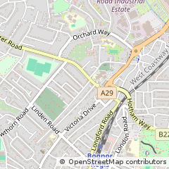 Map of Bognor Regis, West Sussex
