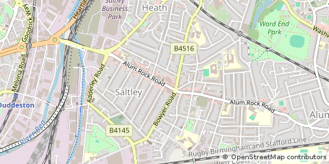 Map of Birmingham