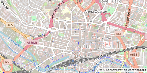 Map of Leeds