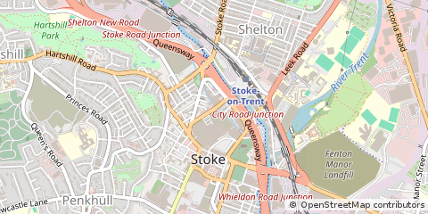 Map of Staffordshire