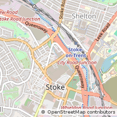 Map of Staffordshire
