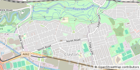 Map of Manchester