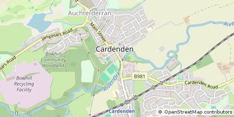 Map of Fife