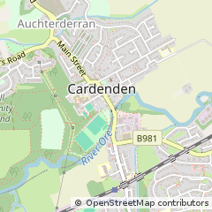 Map of Fife