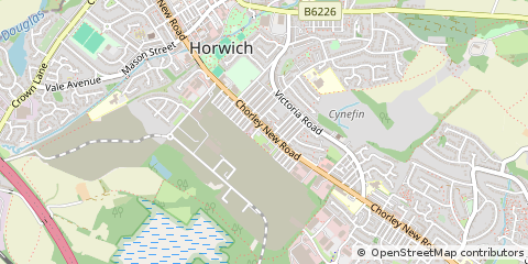 Map of Bolton, Lancashire