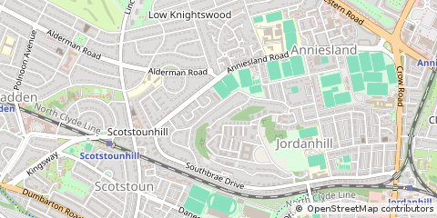 Map of Glasgow