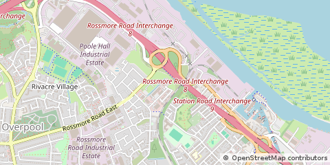 Map of Ellesmere Port, Cheshire