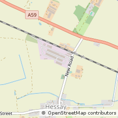 Map of York, North Yorkshire