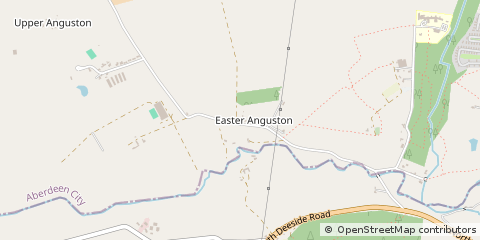 Map of Peterculter, Aberdeen
