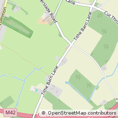 Map of Solihull