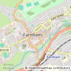 Map of Farnham