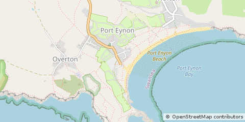 Map of Swansea