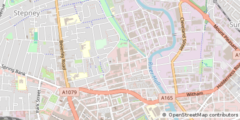 Map of Hull