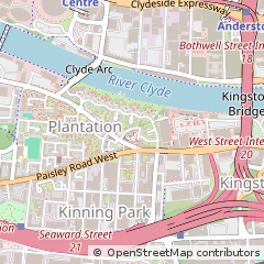 Map of Glasgow