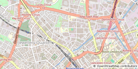 Map of Birmingham