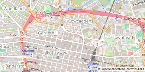 Map of Glasgow