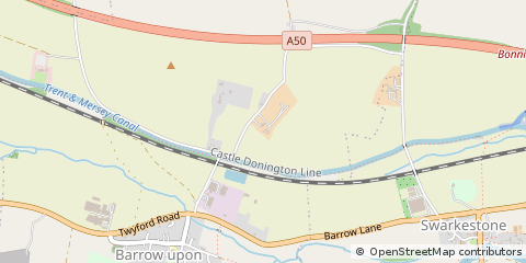 Map of Derby, Derbyshire