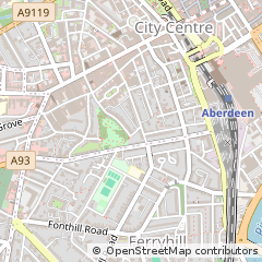 Map of Aberdeen