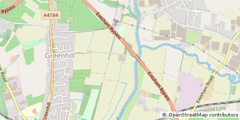 Map of Evesham