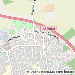 Map of Wokingham