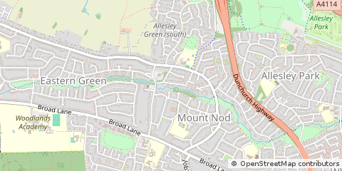 Map of Coventry