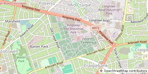 Map of Dundee