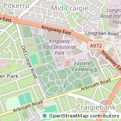 Map of Dundee