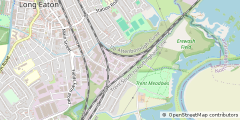 Map of Nottingham