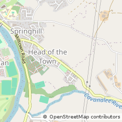 Map of Strabane, County Tyrone