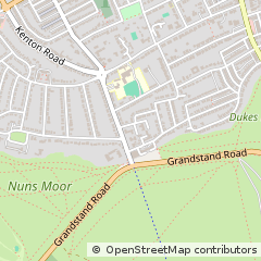 Map of Newcastle Upon Tyne