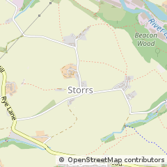 Map of Sheffield, South Yorkshire