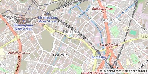 Map of Birmingham