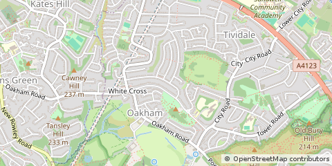 Map of Oldbury