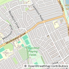 Map of Whitley BAY, Tyne & Wear