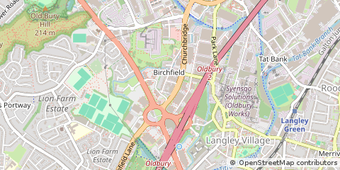 Map of Oldbury