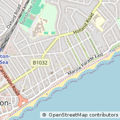 Map of Clacton-on-SEA, Essex