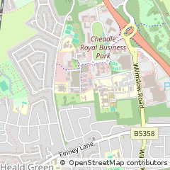 Map of Cheadle