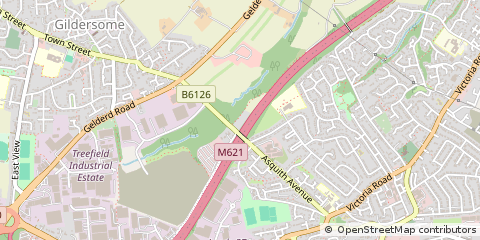 Map of Leeds