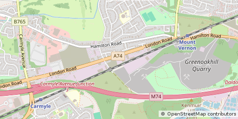 Map of Glasgow