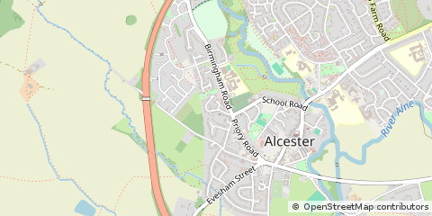 Map of Alcester
