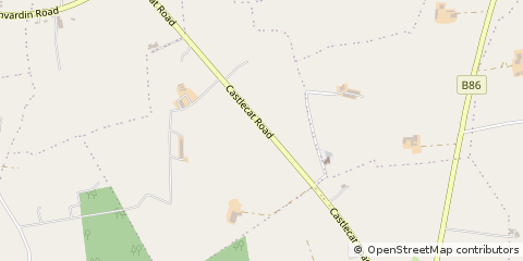 Map of Ballymoney, County Antrim