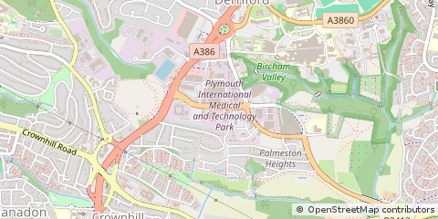Map of Plymouth