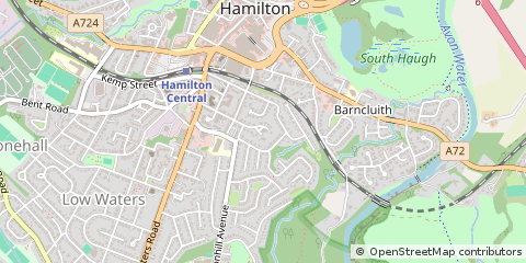 Map of Hamilton
