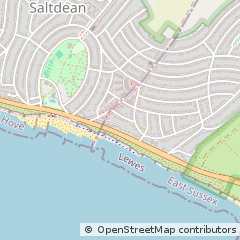 Map of Brighton, W Sussex