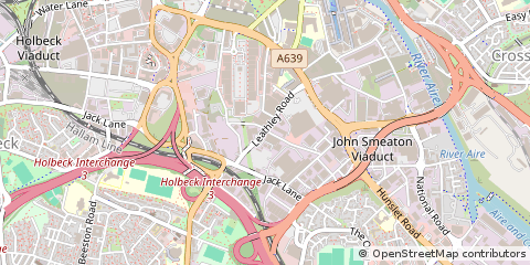 Map of West Yorkshire