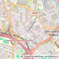 Map of West Yorkshire
