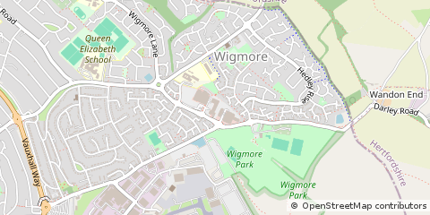 Map of Luton