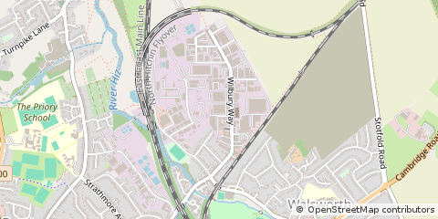 Map of Hertfordshire