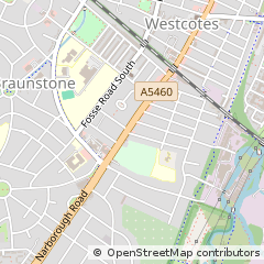 Map of Leicester